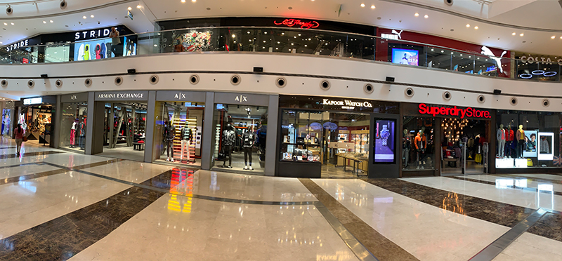 nike store in dlf mall of india