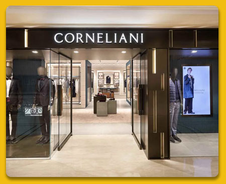 Corneliani Reopens Renovated Store at DLF Emporio, New Delhi